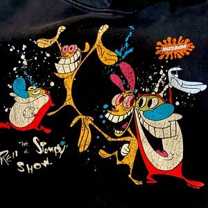 Ren and Stimpy size S Hoodie!